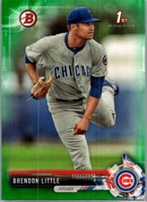 2017 Bowman Draft #BD-188 Brendon Little Green #/99