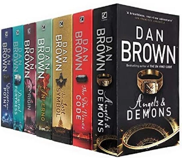 DAN BROWN'S DAVINC CODE AUDIOBOOK SERIES (7 UNABRIDGED BOOKS mp3) Foto 2 de 4