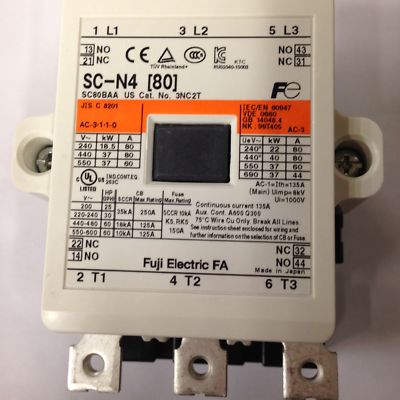 NEW In Box FUJI SC-N7 (152) 220 VAC AC Contactor SCN7 NEW In Box FUJI SC-N7 (152) 220 VAC AC Contactor SCN7