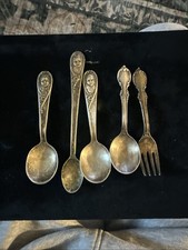 GERBER Baby Spoons Vintage Winthrop Silverplated Baby Face Lot Other