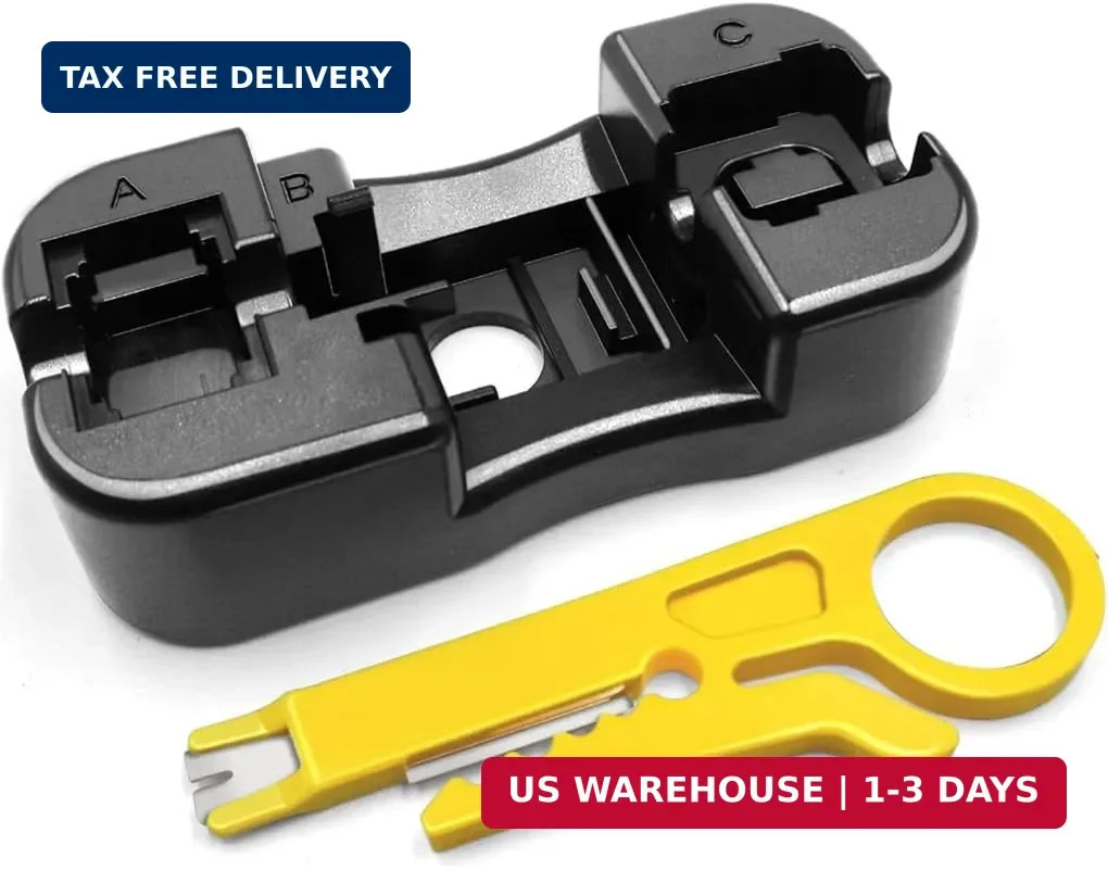 1+1Pack Keystone Jack Punch Down Stand Kit