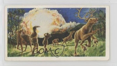 1987 Brooke Bond Unexplained Mysteries Tea The Tunguska Event #40 a8x