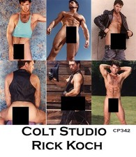 RICK KOCH - COLT STUDIO CP342 ( Photo Set of 6 -Original 5x7)  Jim French  