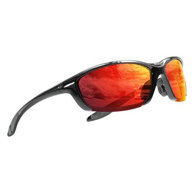 Sportech Sonnenbrille für Damen und Herren, polarisierter UV400Schutz, leicht...
