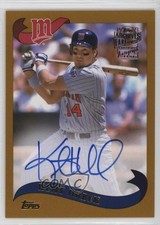 2021 Topps Archives Fan Favorite Auto 2002 Topps Kent Hrbek #FFA-KH Auto 05cx