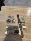 New ListingGroup Lot Of Vintage Watch Watches For Repair Parts