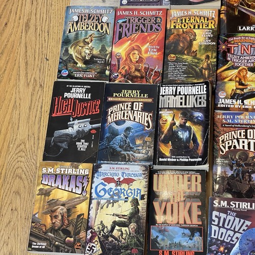 Vintage & Modern Paperback Books Mixed Lot of 69 Sci-Fi Niven Flint & More! - Picture 9 of 11