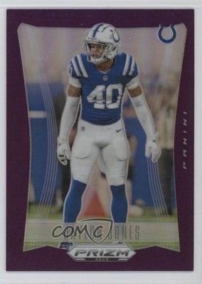 2024 Panini Prizm Deca Purple Prizm 55/99 Jaylon Jones #135 0o4t