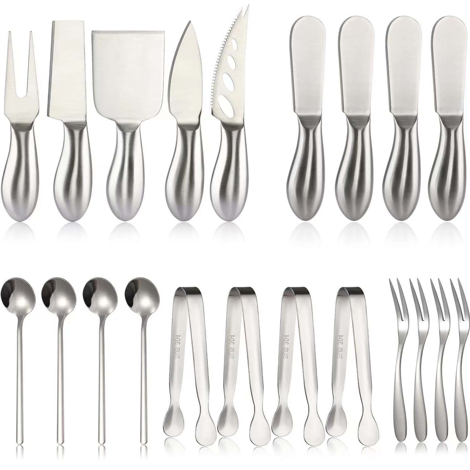 Stainless Steel Cheese Butter Spreader Knife Set for Smooth Spreading-image