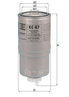Kraftstofffilter Knecht KC 47 FÜR BMW Treibstofffilter