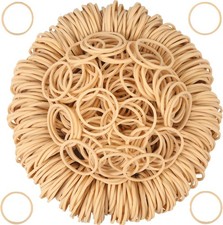 Rubber Bands Size 10 Beige 600 pcs Elastic Rubber Bands for Office Supplies mon