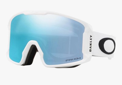 Oakley Line Miner M Goggle 2026-Matte White w/Prizm Sapphire Iridium