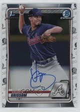 2020 Bowman Chrome Prospect Auto Vaughn Grissom #CPA-VG Auto s3g