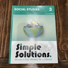 Simple Solutions Social Studies Grade 3 2E Unused
