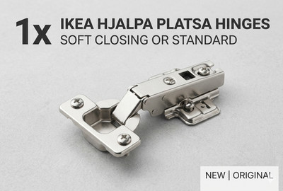 IKEA HJALPA PLATSA hinges soft closing or standard new ORIGINAL Parts x1