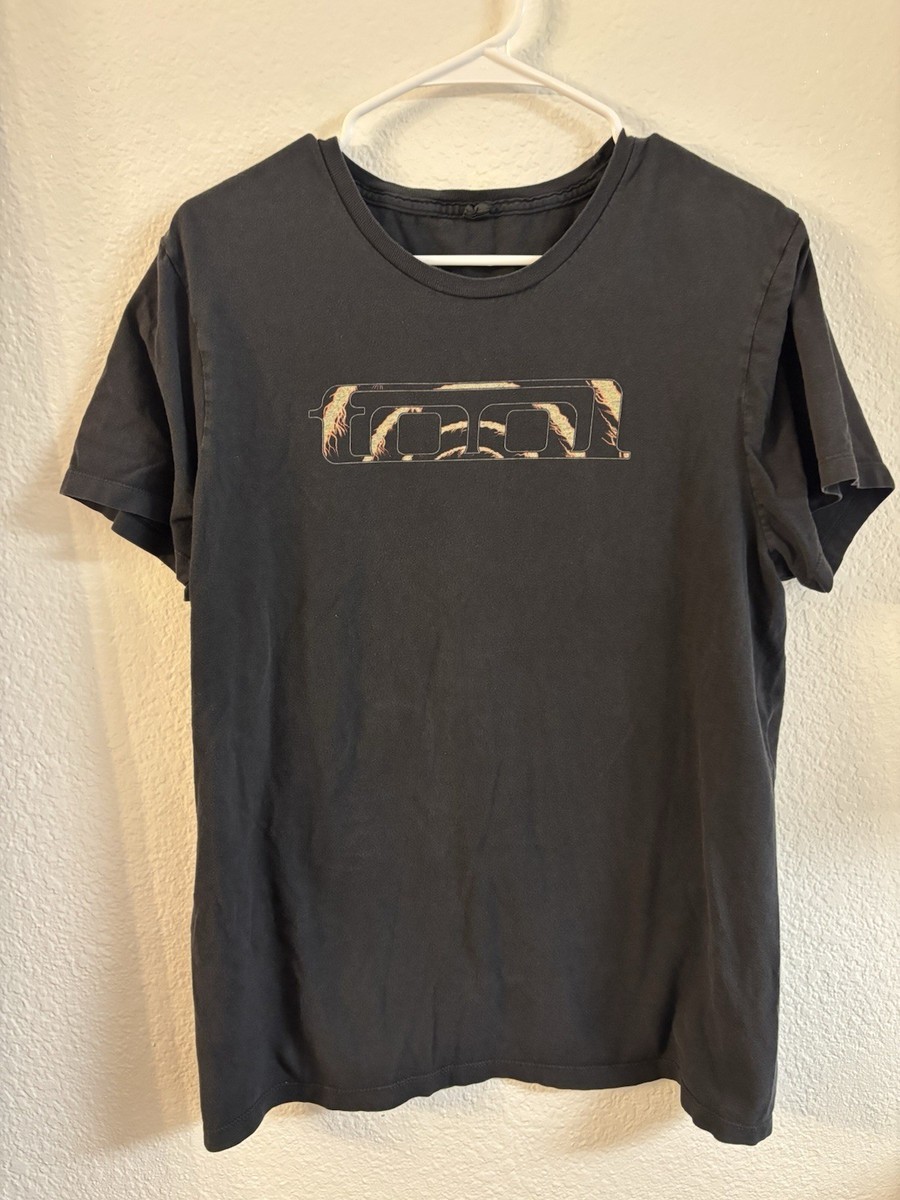 Tool Spiral Graphic Black Short Sleeve Men
