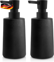 Seifenspender Glas 250Ml FüR KüChe Bad Arbeitsplatte Pumpspender Langlebig