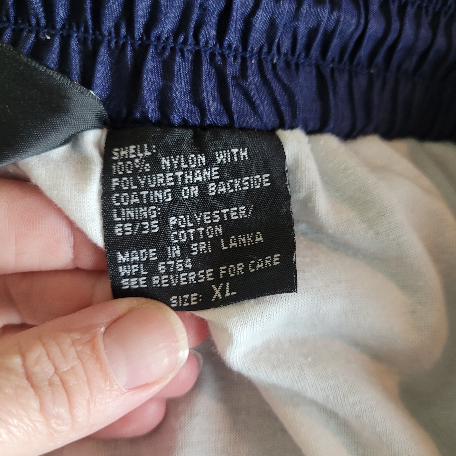 Christian Dior Monsieur Windbreaker Track Pants Men's Size XL Blue Lined Vintage thumbnail 11