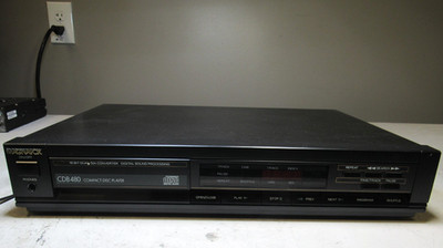 Magnavox CDB-480 Vintage Compact Disc CD Player Stereo Audio Tested