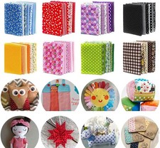 150Pcs 4" x 4" 10cm x 10cm Cotton Craft Fabric Bundle Squares,Squares Sheets