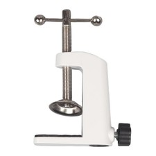 Universal C-Clamp Lamp Holder Desk Mount Clamp Base for Swing Arm White
