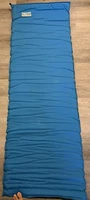 VTG Therm A Rest Light Blue & Brown Air Fill Sleeping Camping Pad 25” W - 77” L