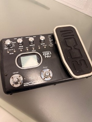 Zoom G2.1Nu Gitarren Multi-Effektpedal USB Expression Pedal Untested
