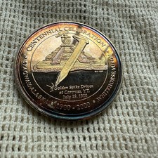 2000 Yukon White Pass Skagway Alaska .999 Silver 1oz Medal Limited Serial Number