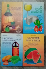 LA CUCINA DELLA PRIMAVERA ESTATE AUTUNNO INVERNO - ANGELA MOLTENI 4 VOLUMI    R