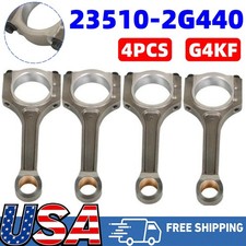 4 New Con Rods 23510-2g440 For 2.0l Hyundai Genesis Santa Fe Kia Optima Sorento