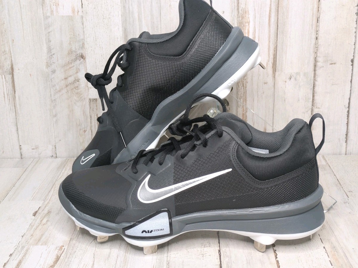 Nike Force Zoom Trout 9 Pro Sz 7 Men Baseball Cleats Black Sliver FB2907-003 NEW Nike Men main image 2