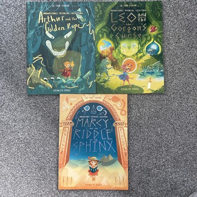 Brownstone's Mythical Collection 3 Bk Set Arthur Leo Marcy von Joe Todd-Stanton