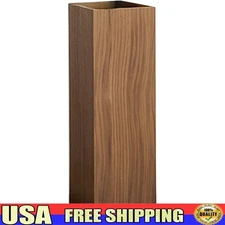 Sturdy Wooden Umbrella Stand Holder Entryway Storage Multi-Purpose Design New