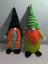 St Patricks Day weighted gnomes 13  set of 2