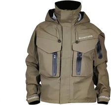 Fishing Wading Jacket, Breathable Outdoor Fly Fishing Rain Coat