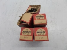 Lot Of 5 Amperite 3-14 Electron Tubes