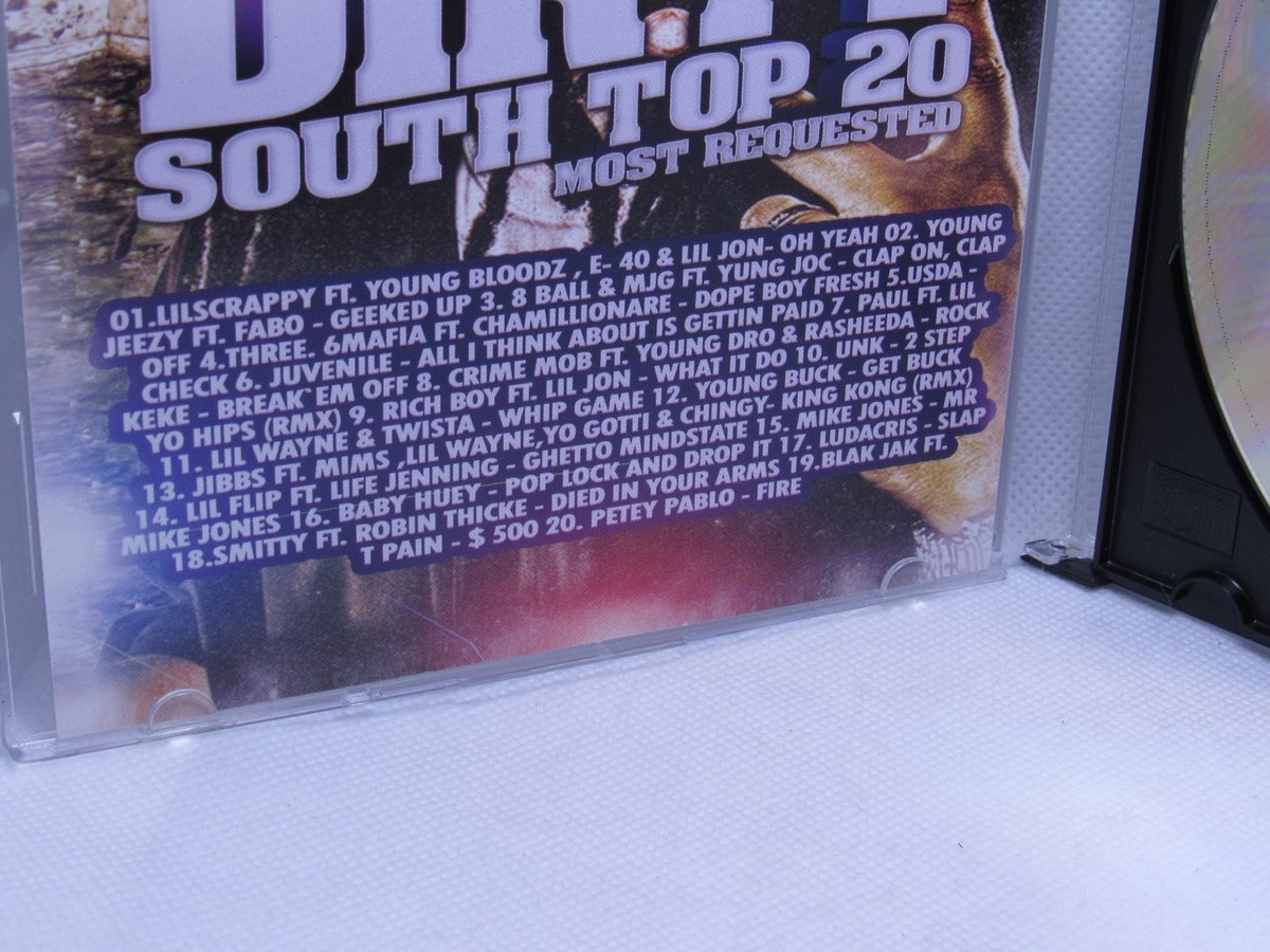 DJ Barry Bee - Dirty South Top 20 CD 2007 Promo Mix Lil Wayne