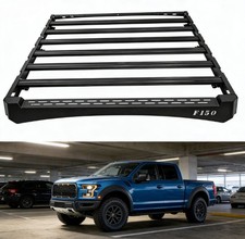 Roof Rack Basket Platform Fits 2015-2023 Ford F-150 F150 Crew Window Frames