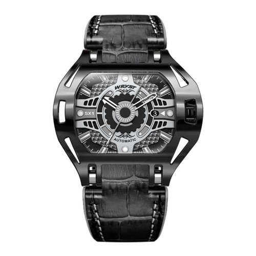 Swiss Mechanical Watch Racer Wryst SX1 Black DLC