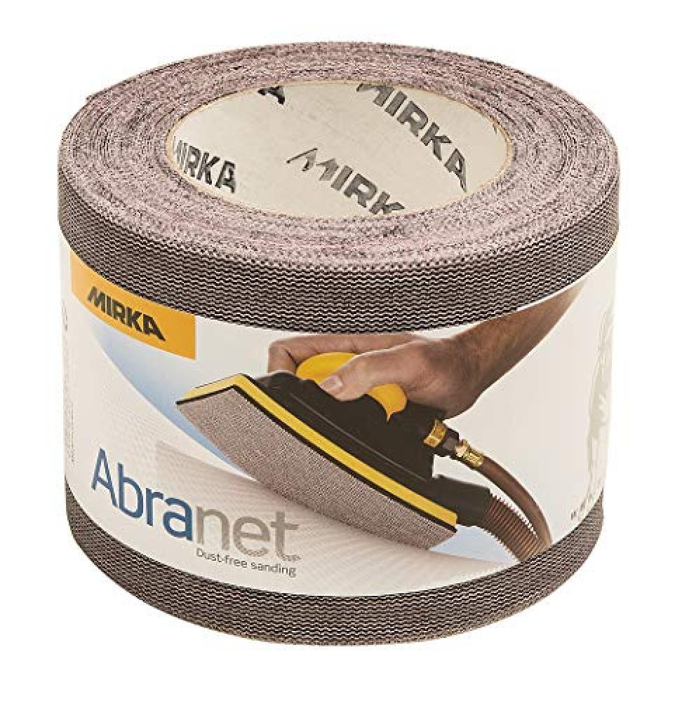 (TG. Korn P120) Mirka Abranet® - Rotolo di carta abrasiva professionale con gra