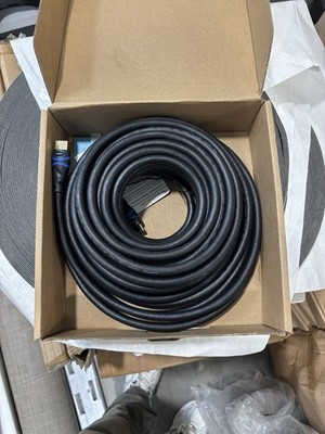 BlueRigger 4K HDMI Cable 50FT (4K 30Hz, HDR10, in-Wall CL3 Rated, High Speed B17