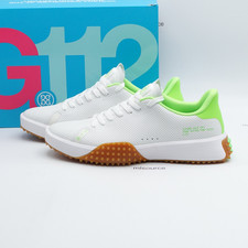 Size 10 Men's G/FORE G.112 Perforated Spikeless Golf Shoes GMF000101-S/GEC Snow