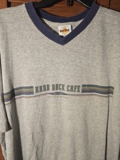 Vintage 90’s T Shirt Hard Rock Cafe Myrtle Beach Size XL Gray Made In USA