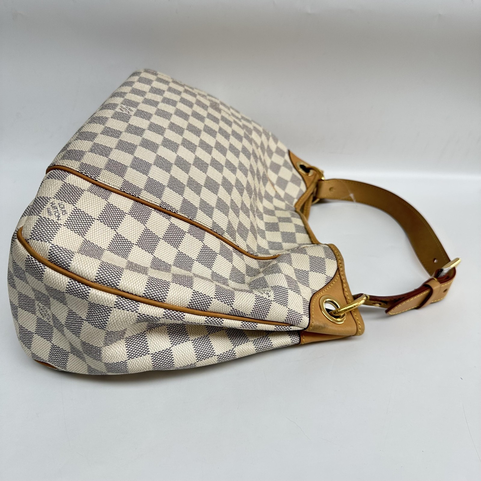 Damier Azur Canvas Galliera PM Shoulder Bag - ## image 4