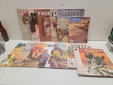 13 Walter T. Foster W Alexander Art Books Vtg Paperbacks Painting Drawing Lot