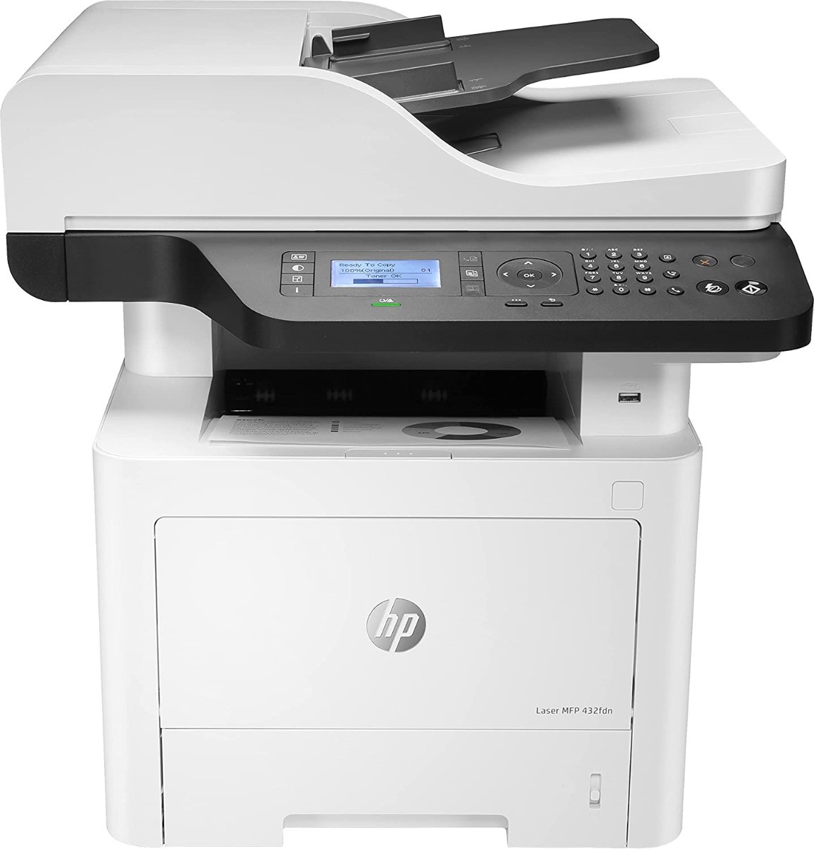 HP Laser 432fdn - 7UQ76A MFP N&B A4 USB LAN FAX Recto-Verso EXDEMO 9 pages im...