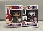 Funko Pop MLB Aaron Nola Phillies & Mr. Redlegs Reds Mascot Figure Lot of 2