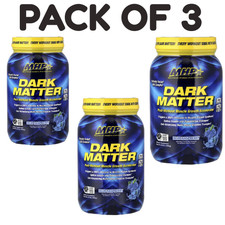 DARK MATTER Post-Workout Muscle Growth – Blue Raspberry – 3.44 lbs – Pack of 3