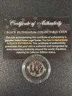 Mercury Dime - BLACK RUTHENIUM Collection Coin