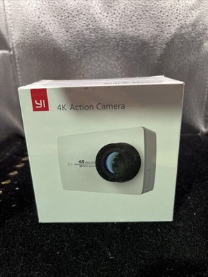 YI 4K Action Camera NEW SEALED - Dark Black Pearl